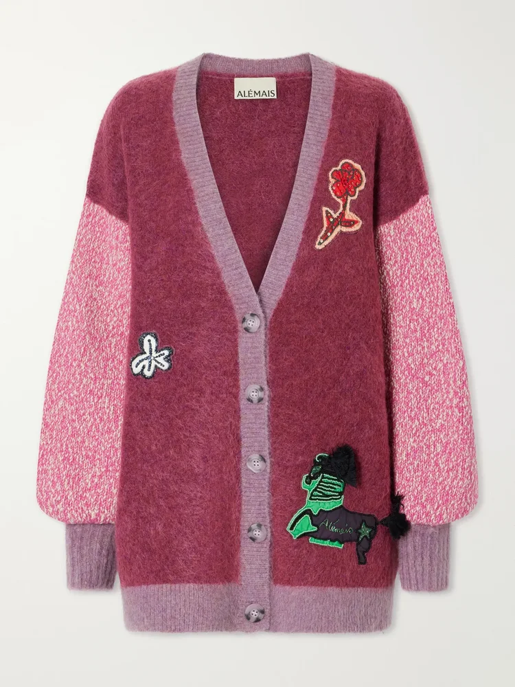 Patsy Fair Isle Knit Cardigan