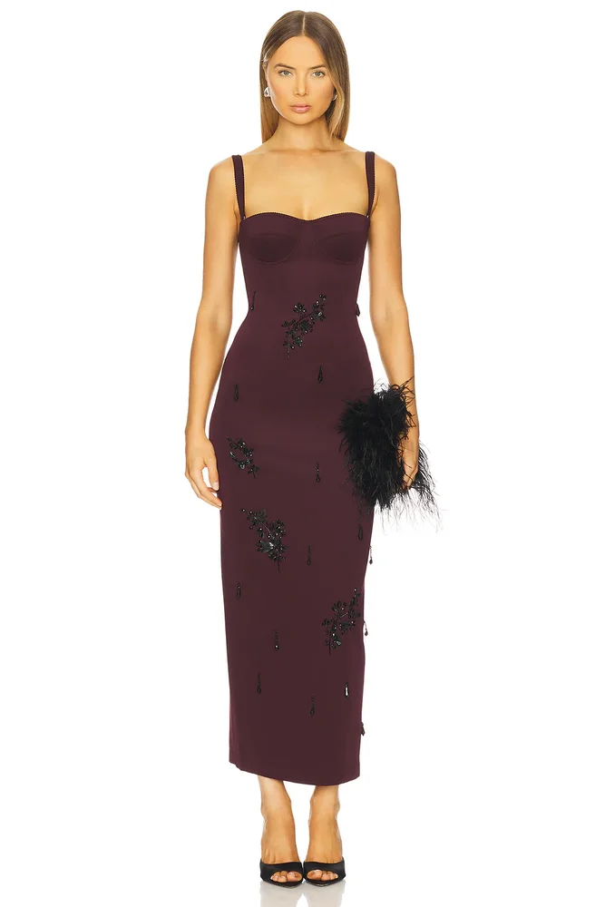 Long Bustier Dress
