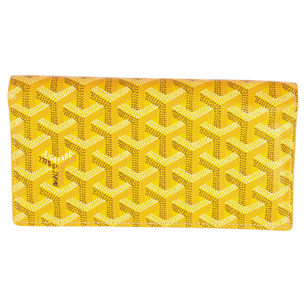 Pre-Owned Richelieu Wallet, Yellow