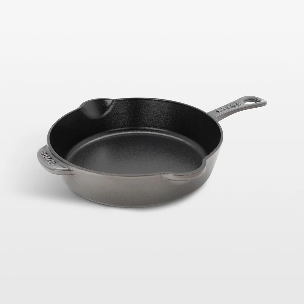 Enameled Cast Iron Traditional Deep Skillet, 8.5 inch
