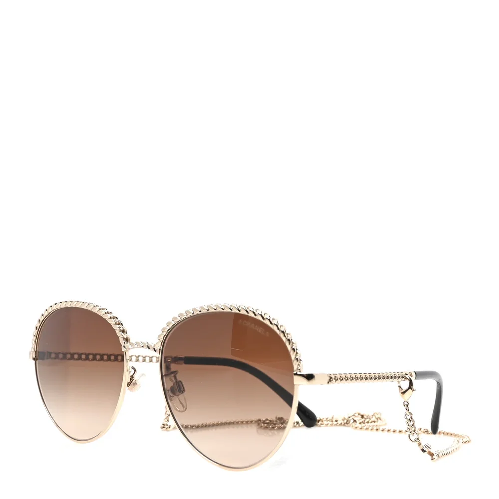 Metal Chain Pantos Sunglasses 4242