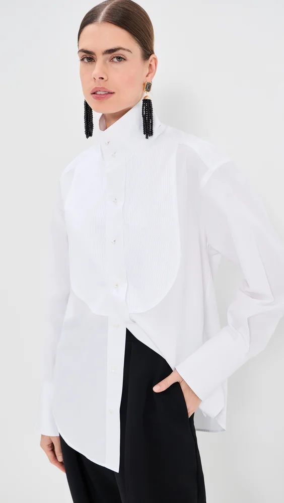 Tux Pleated Shirt