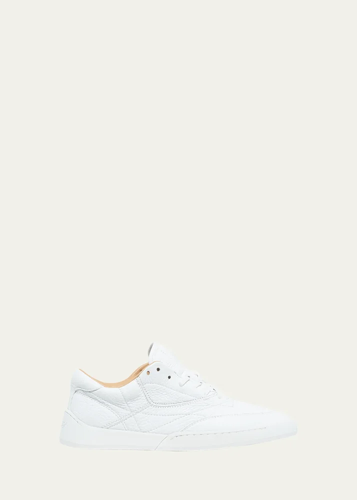 Ohio Leather Slip-On Sneakers