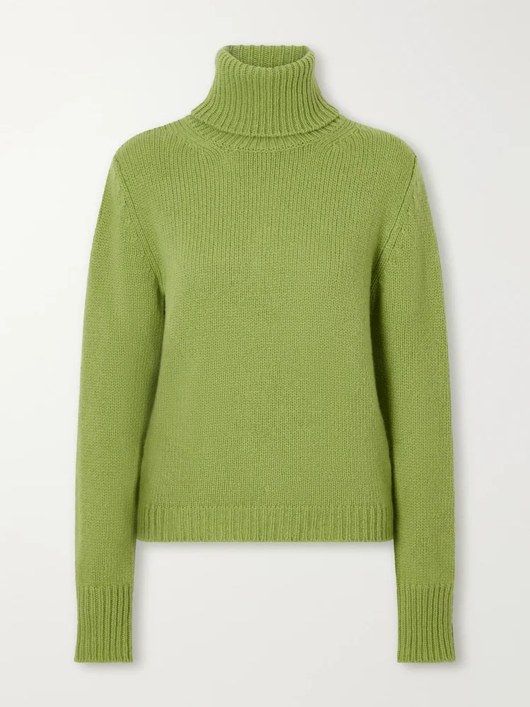 The Tina cashmere turtleneck sweater