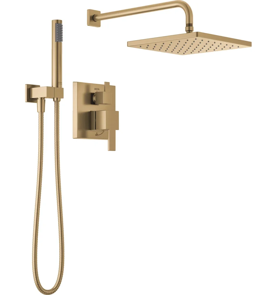 Modern 14 Series Square Rain Shower System