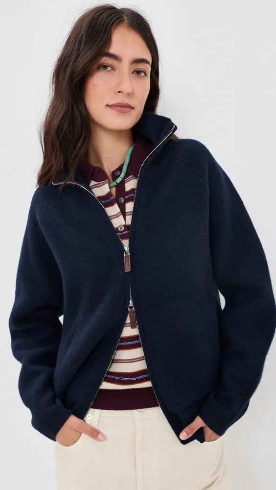 Felted Zip Jacket