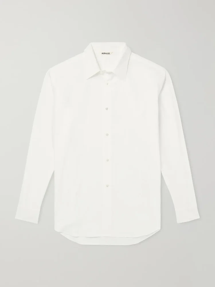 Finx Cotton-Poplin Shirt