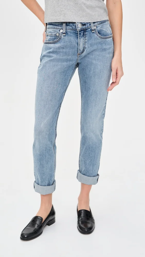 Dre Slim Boyfriend Jeans