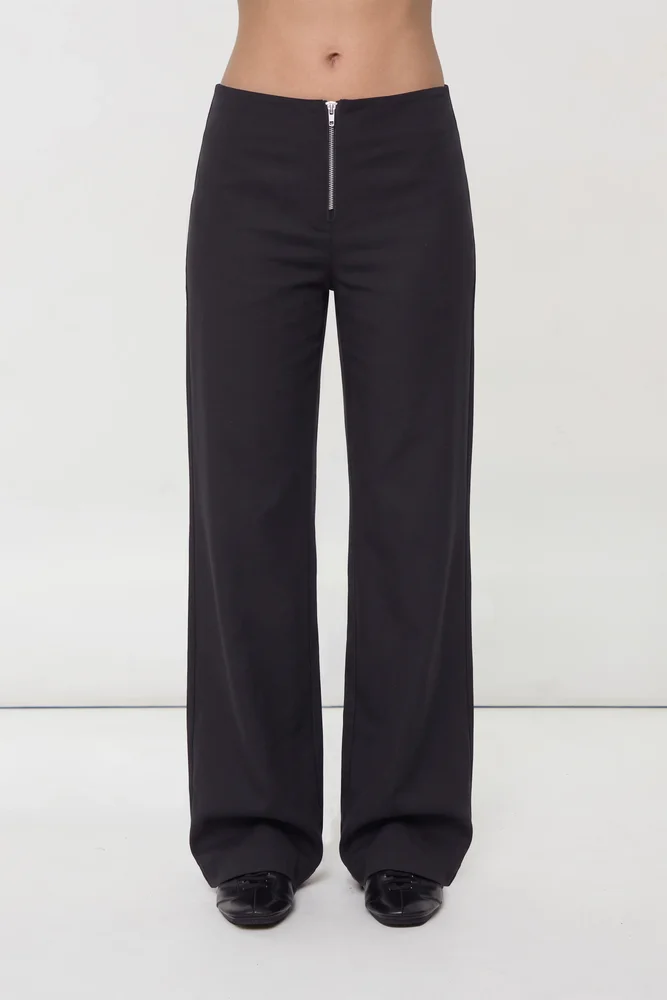 Twiggy Slinky Trousers, Onyx