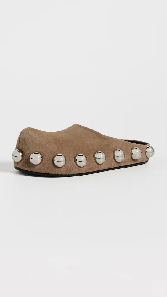 Anki Suede Clogs