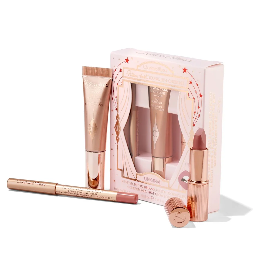 Pillow Talk Iconic Lip + Cheek Kit, Original