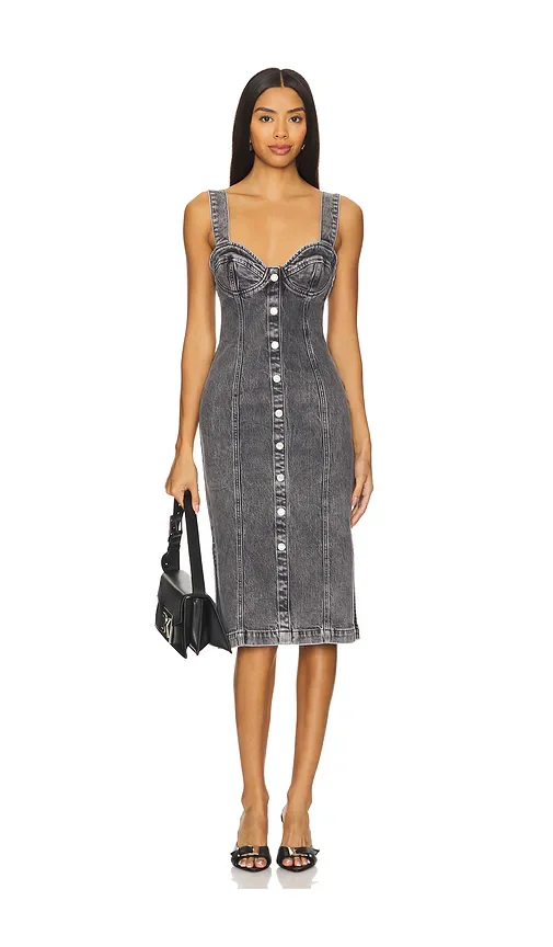 Stretch Denim Dress