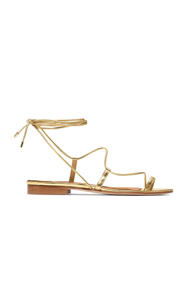 Susan Lace-Up Leather Sandals