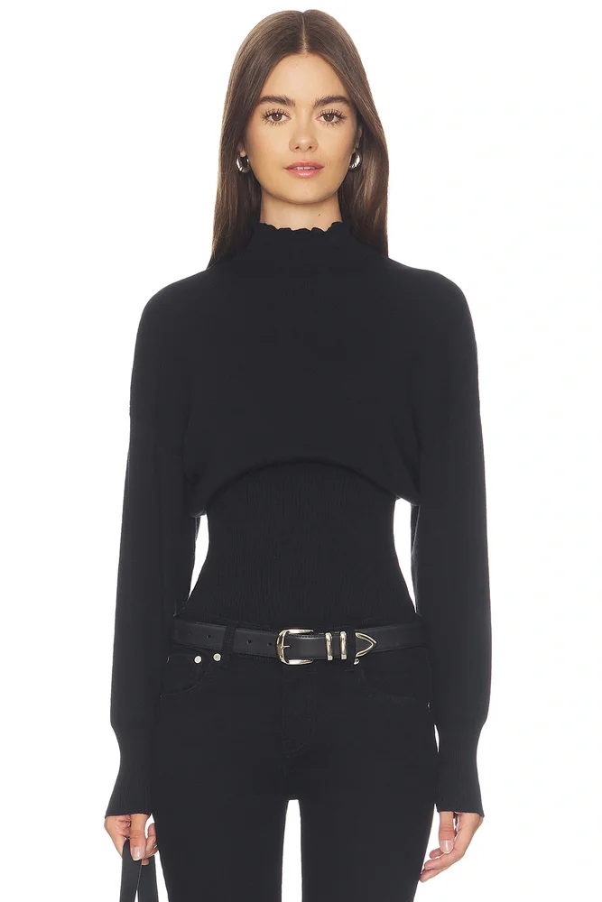 Forest Turtleneck Top