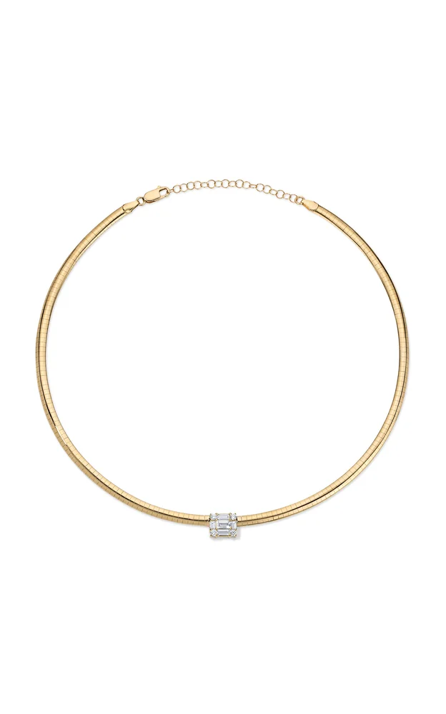 Clarity 18K Yellow Gold Diamond Necklace