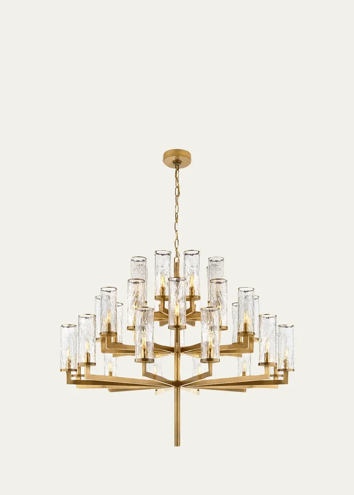 Liaison Triple Tier Chandelier By Kelly Wearstler