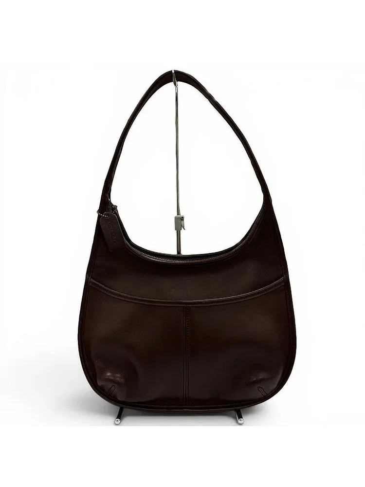 Pre-Owned Vintage Ergo Glove Leather Hobo Bag, Brown