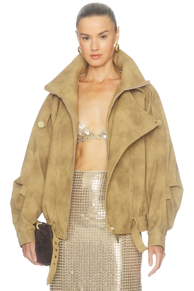 Oasis Eco Suede Jacket
