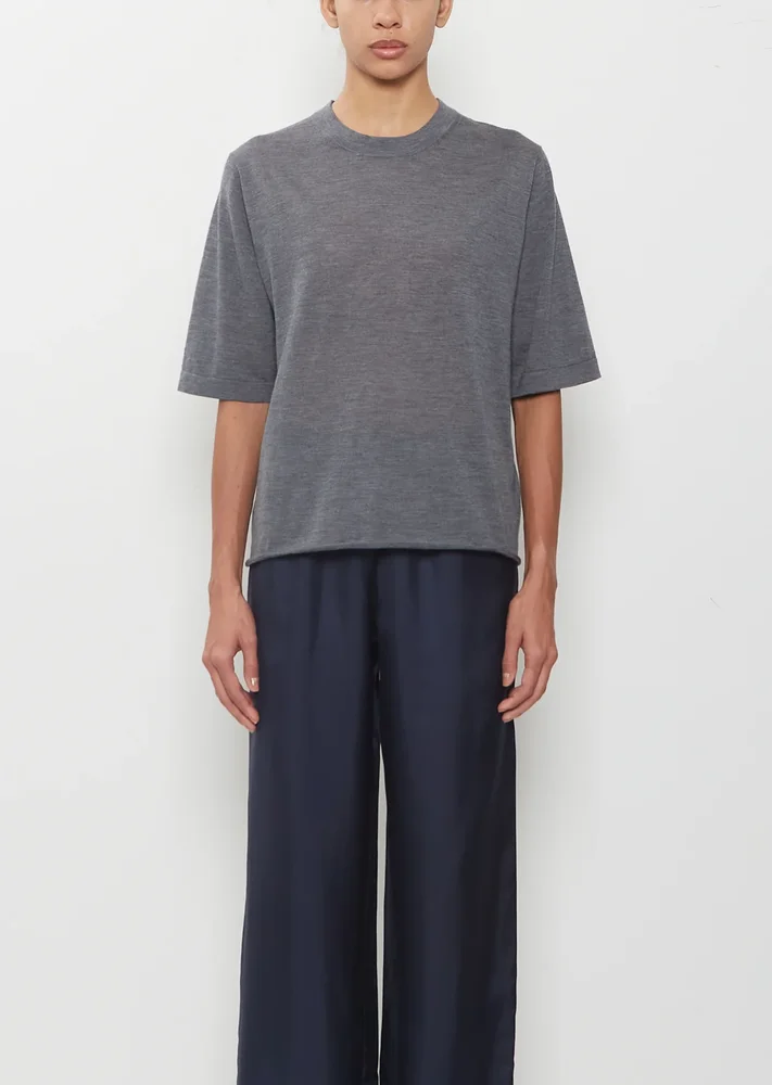 Nala Fine Cashmere Short Sleeve Top