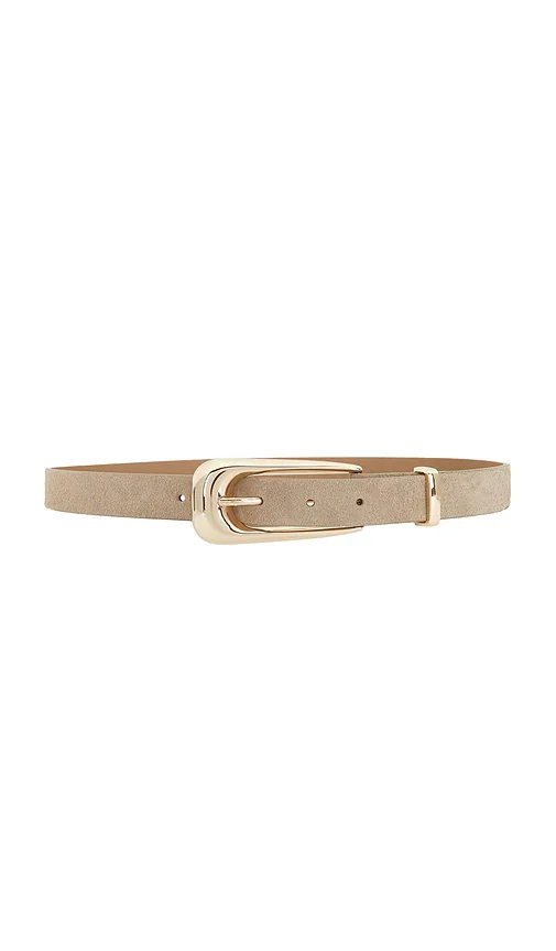 Large Signature Buckle Belt