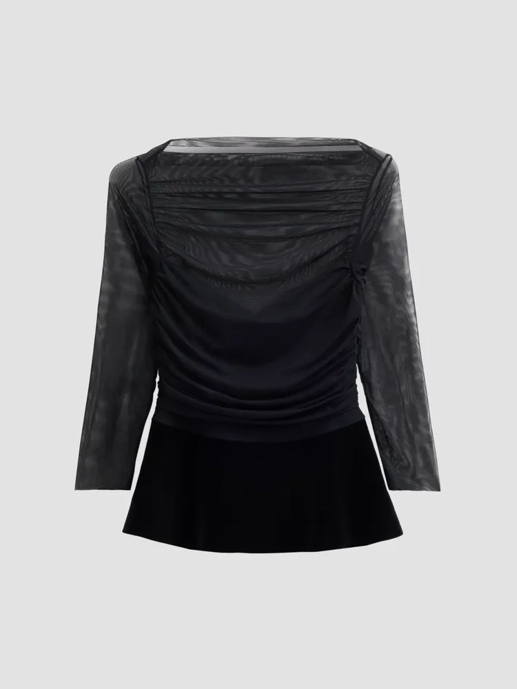 Mausi Velvet Illusion Top