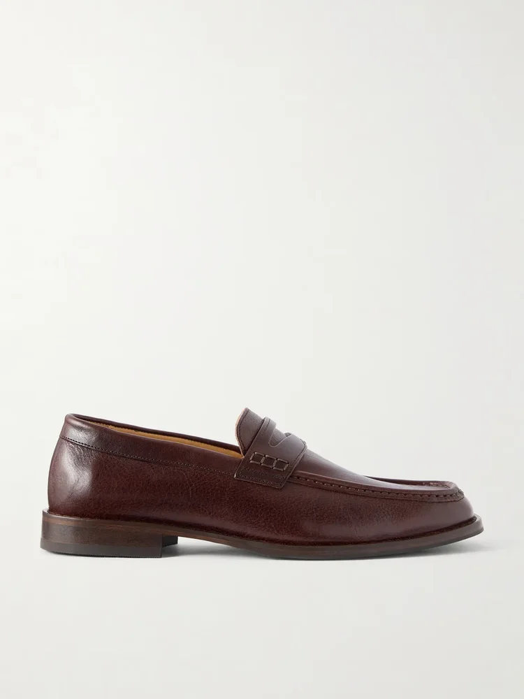 Leather Loafers