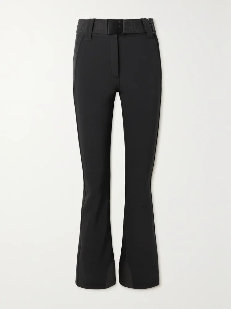 Pippa belted flared ski pants