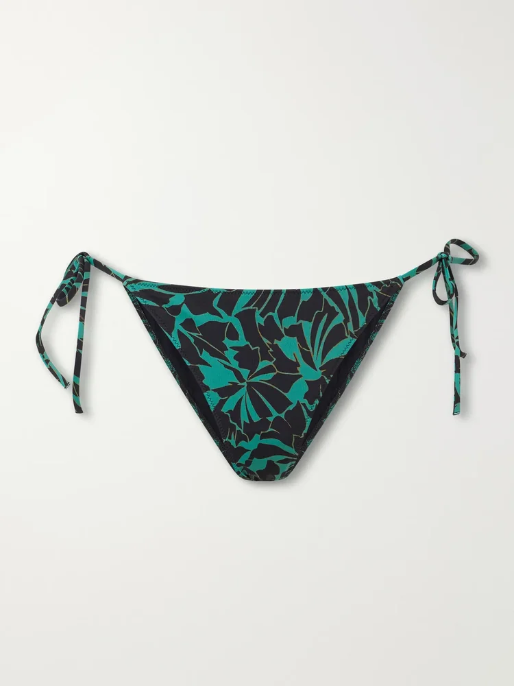 Maria Floral-Print Bikini Briefs