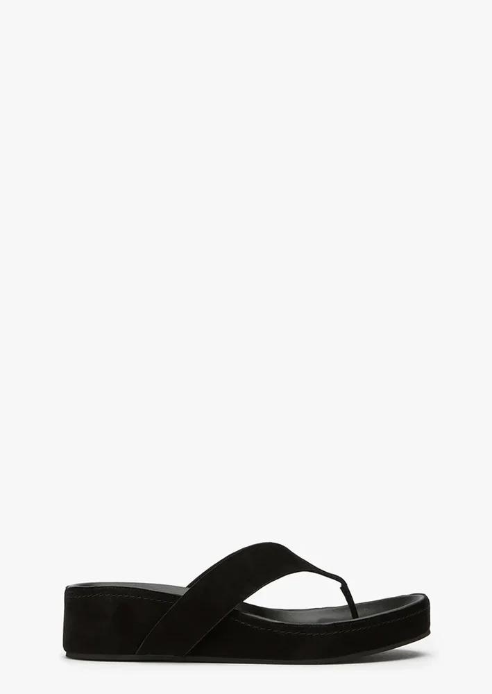 Blaire Black Suede