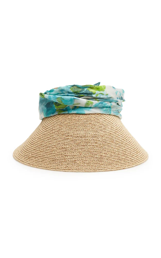 Bouquet Raffia Visor