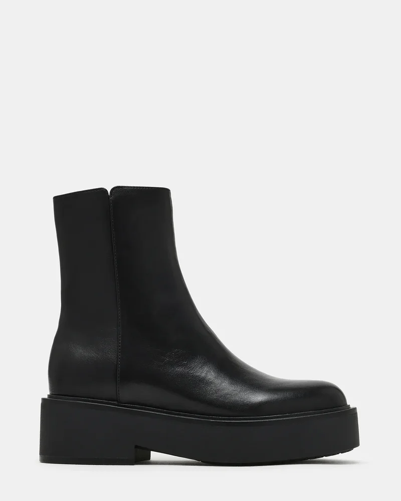 Jaxin Black Leather