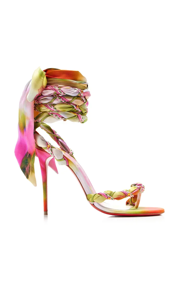 Exclusive La Isla Vaporetta 100mm Satin Sandals