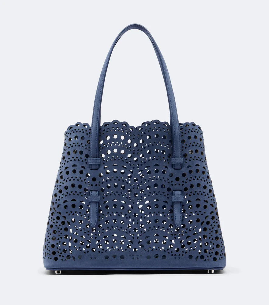 Mina 20 Medium leather top-handle bag