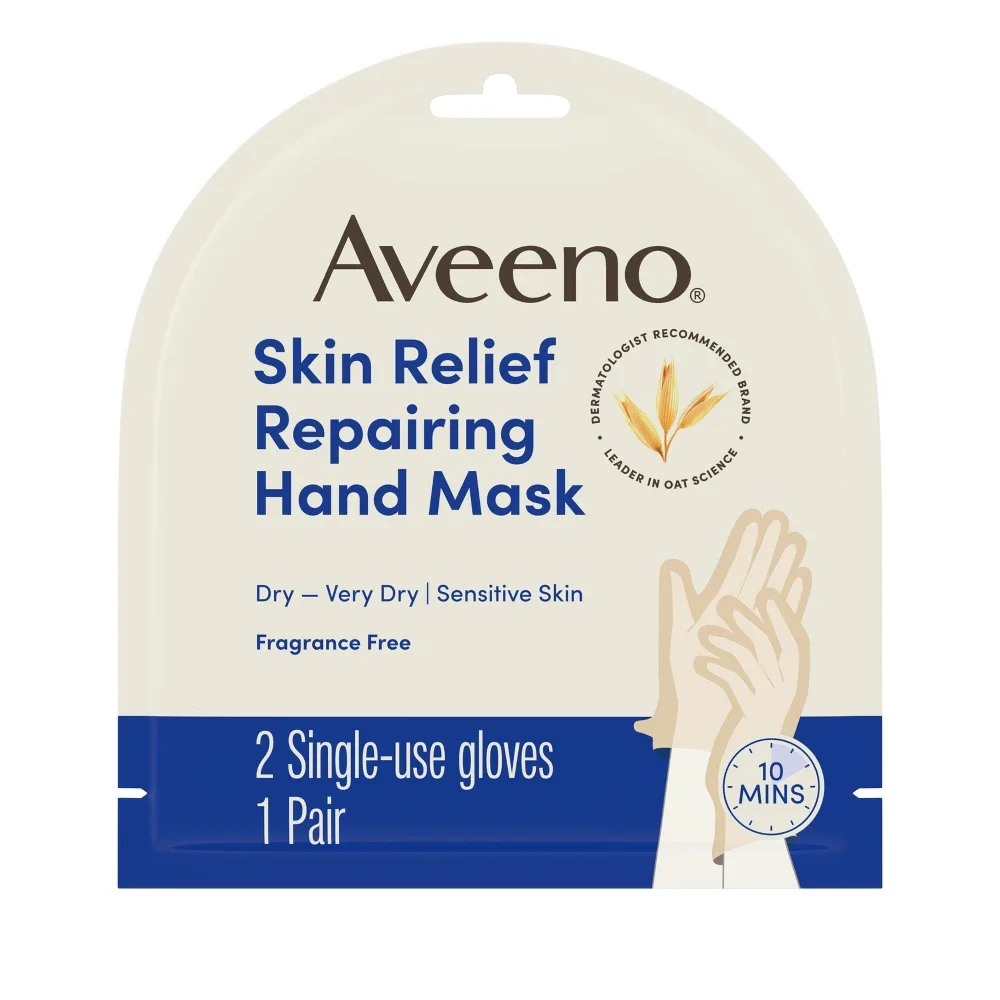 Repairing CICA Hand Mask with Prebiotic Oat & Shea Butter