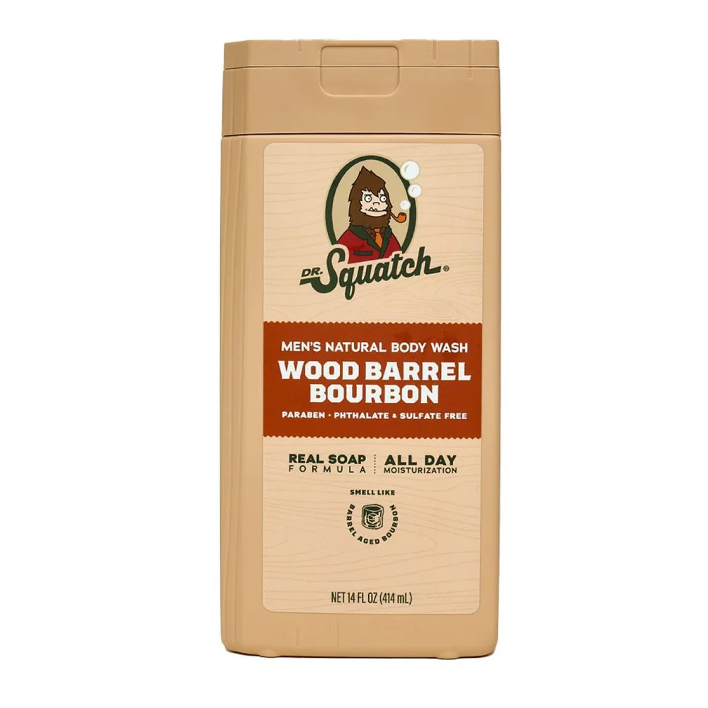 Wood Barrel Bourbon Body Wash
