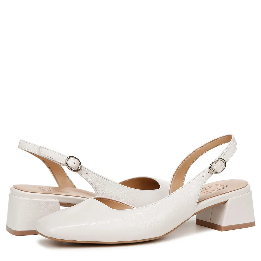 Jayla Low Heel Slingback Dress Shoes