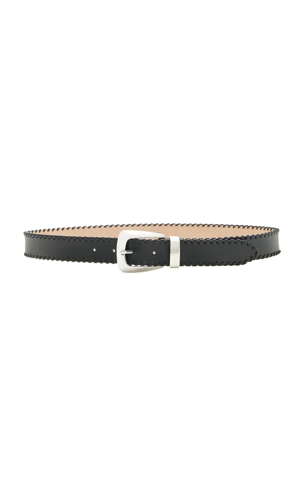 Benny Whipstitch Leather Belt