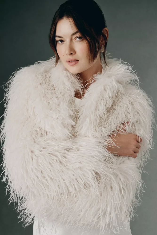 Liza Faux Fur Bolero
