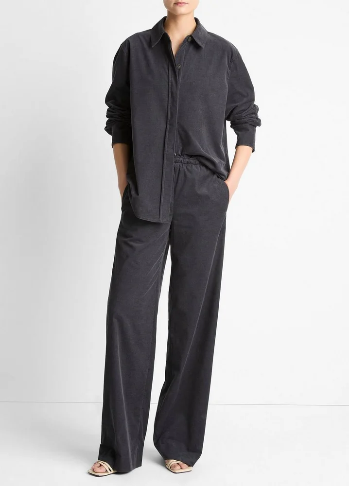 Cotton Corduroy Pull-On Pant