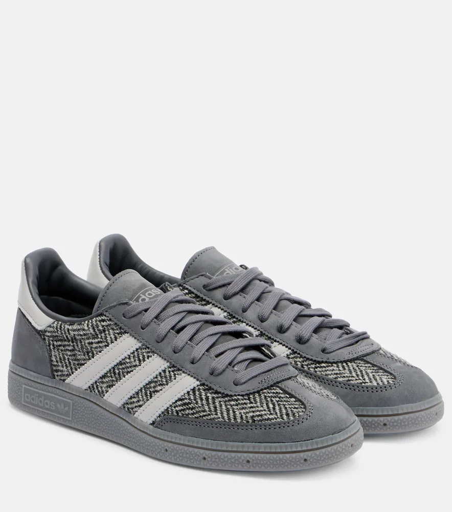 Chevron suede sneakers