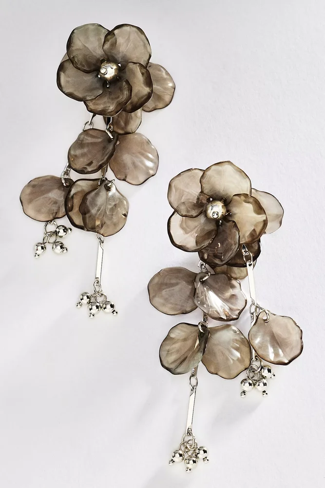 Floral Drop Earrings