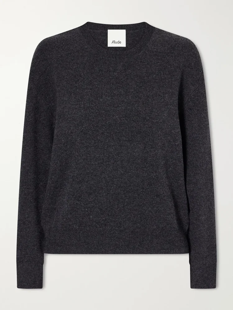Wool and cashmere-blend sweater