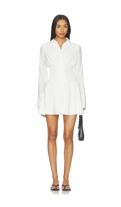 Clementine Button Up Mini Dress