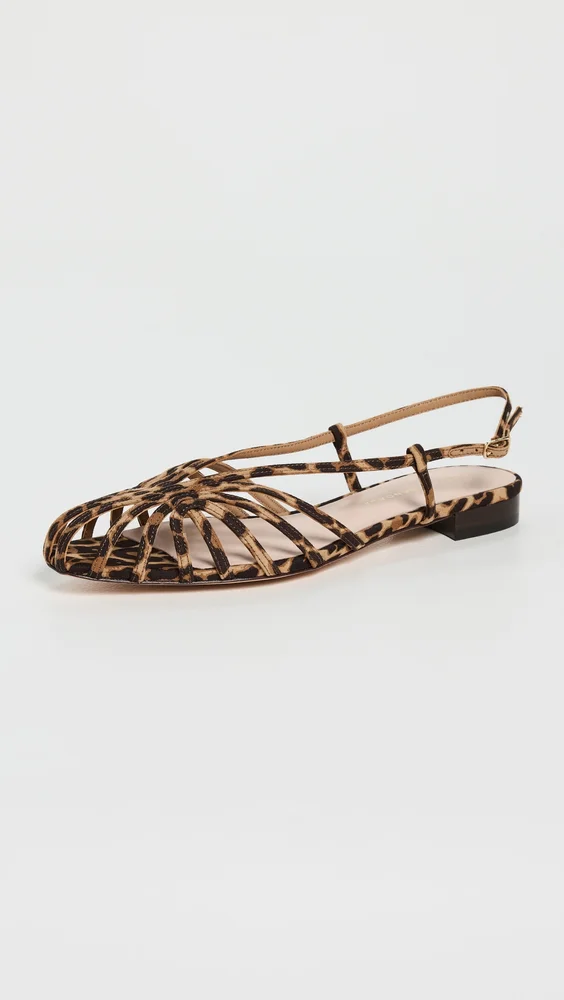 Devon Lattice Slingback Sandals
