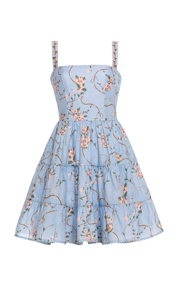 Lima Navegante Linen Mini Dress