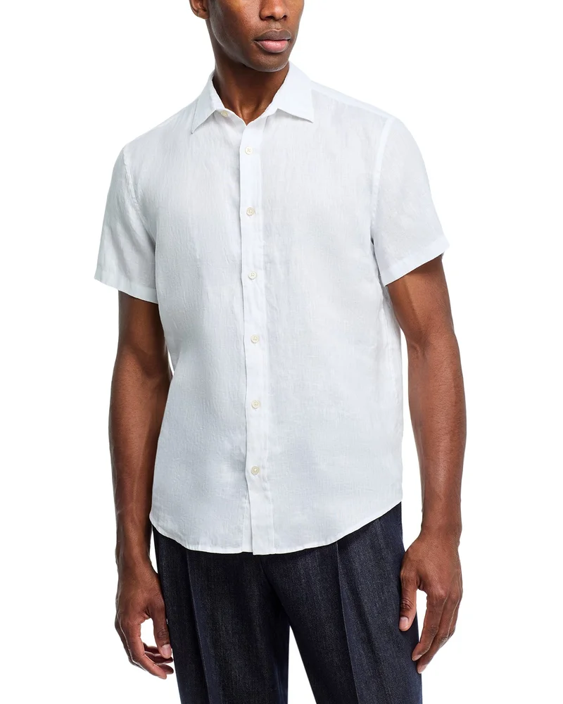 Short Sleeve Linen Shirt - Exclusive