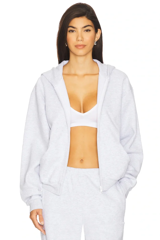 Cotton Fleece Classic Zip-up Hoodie