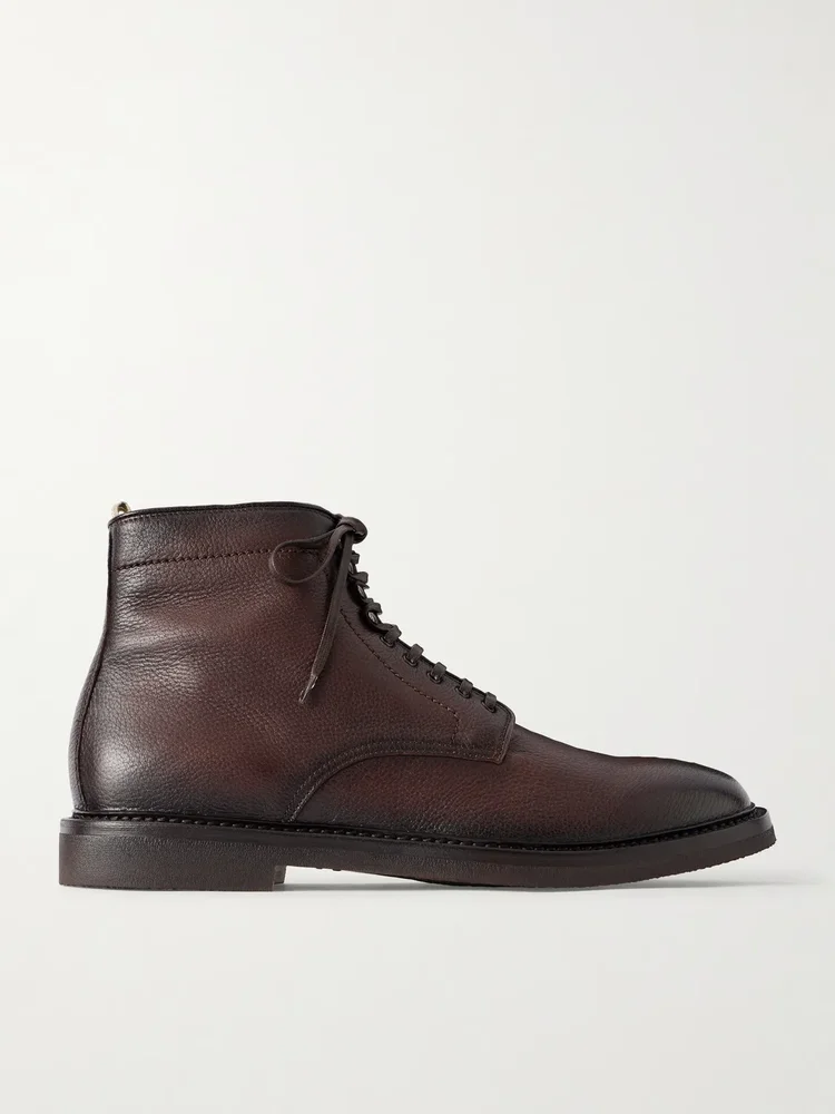 Hopkins Flexi 203 Leather Lace-Up Boots