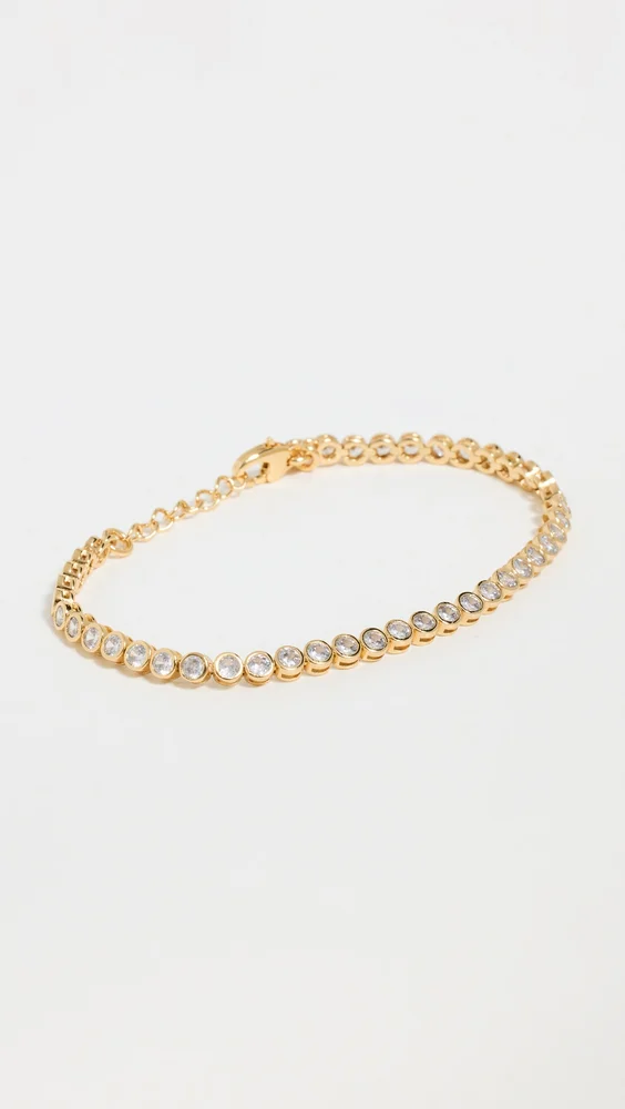 The Tennis Collection Bezel Set Crystal Bracelet