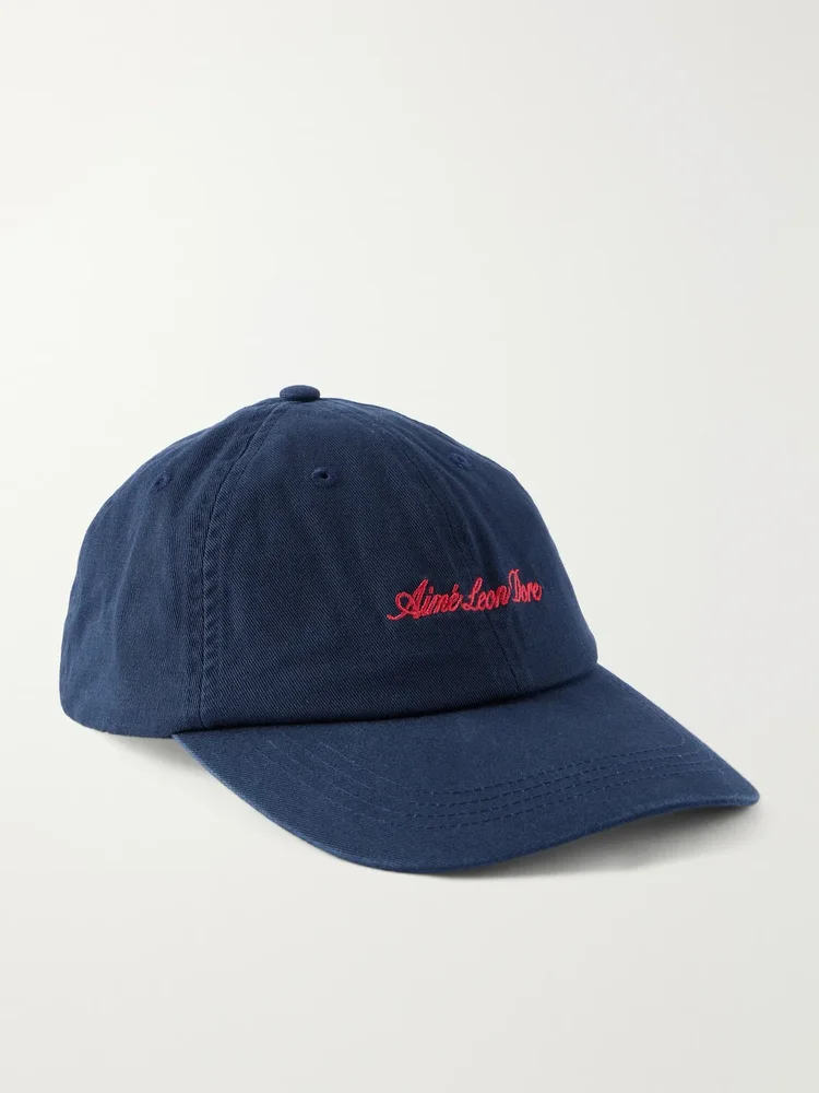 Logo-Embroidered Cotton-Twill Baseball Cap